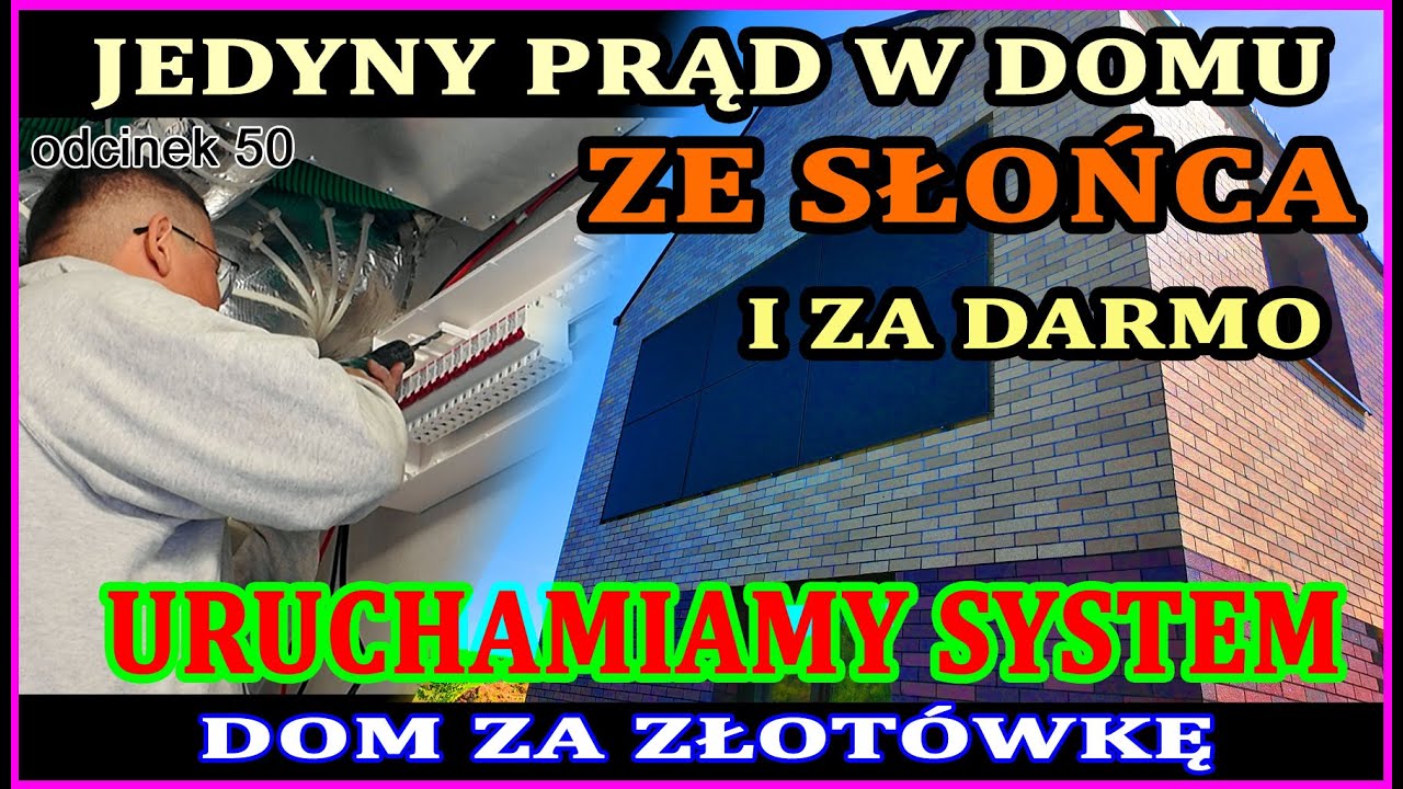 JEDYNE ŹRÓDŁO PRĄDU W MOIM DOMU – FOTOWOLTAIKA ☀️Off grid krok po kroku - montaż skrzynki i kabli