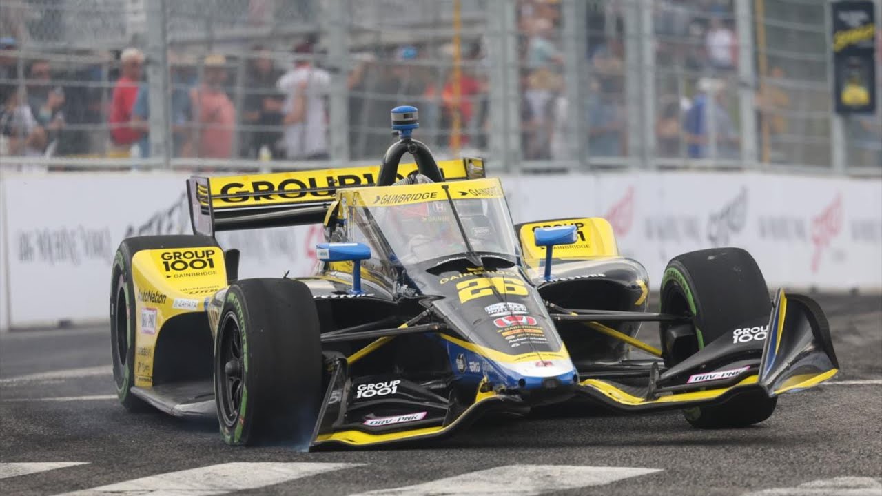 TOP 10 Indycar crashes 2022