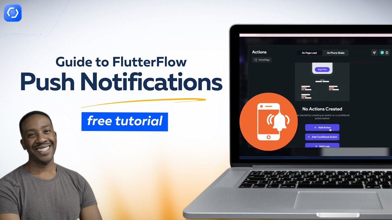Учебное пособие по FlutterFlow: как настроить push-уведомления (внутри приложения и сторонние)