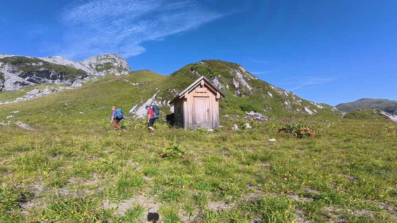 Hiking Lechquellenrunde Etappe 6   Stuttgarter Hütte  -- Lech