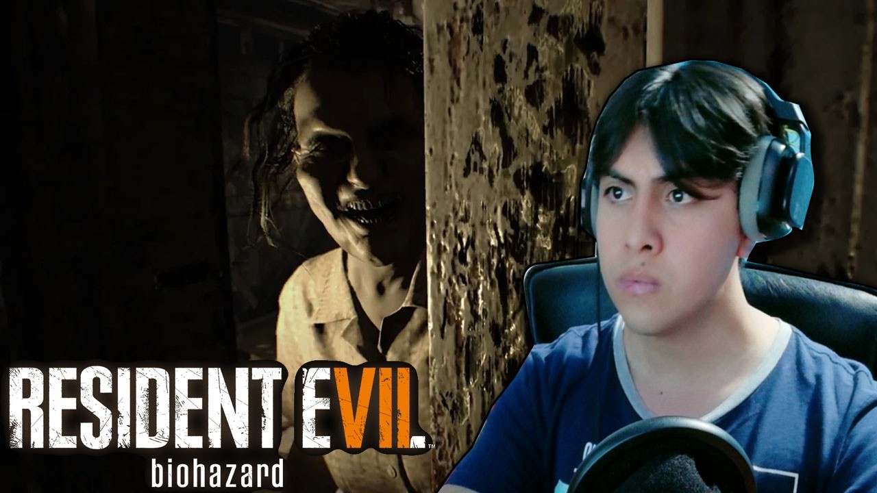 Jugando resident evil 7