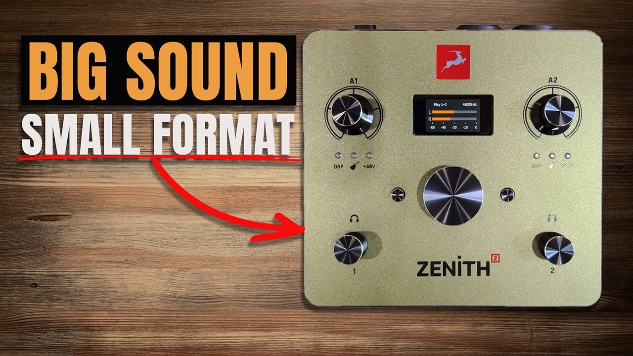 This Audio Interface Stands Out From The Rest | Antelope Audio Zenith 2