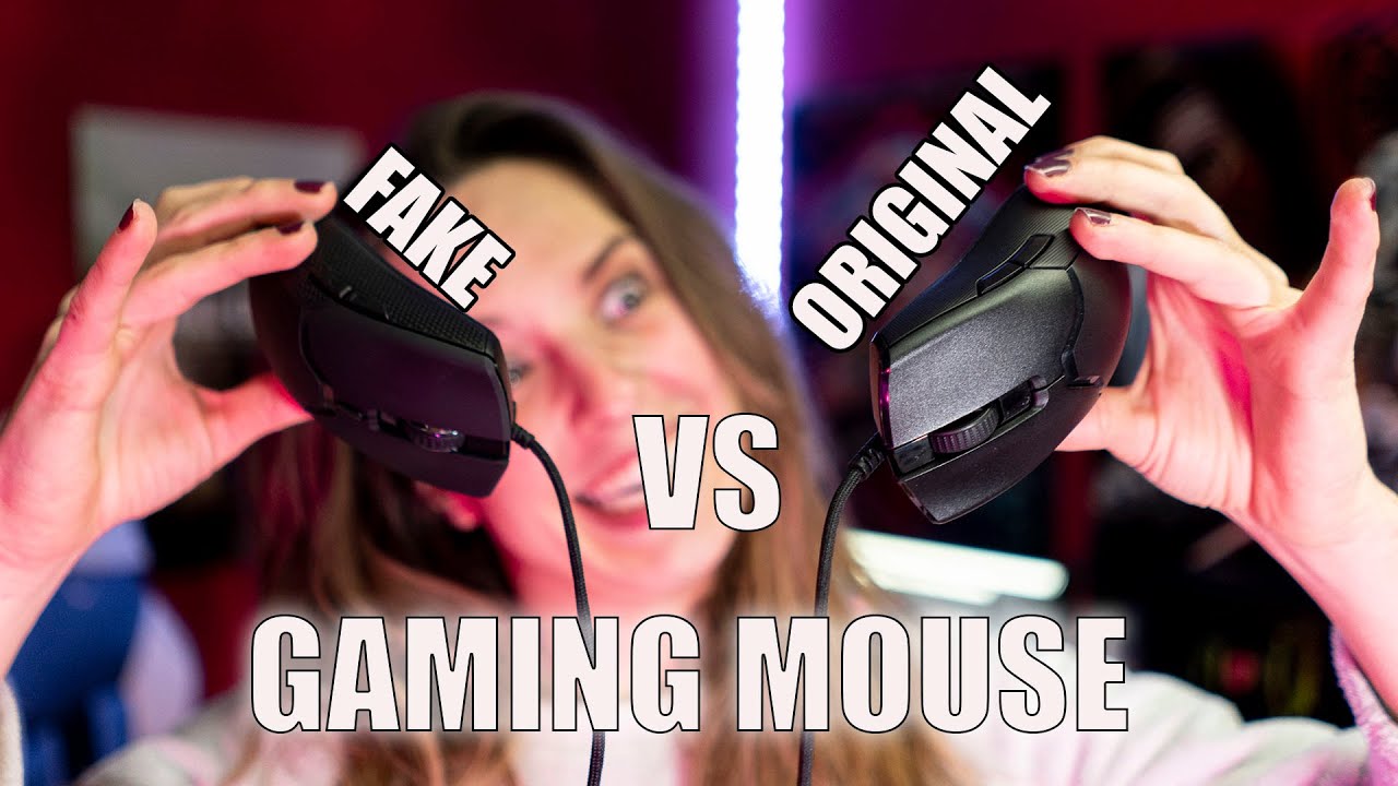 MOUSE GAMING FAKE VS ORIGINAL MERECE LA PENA?