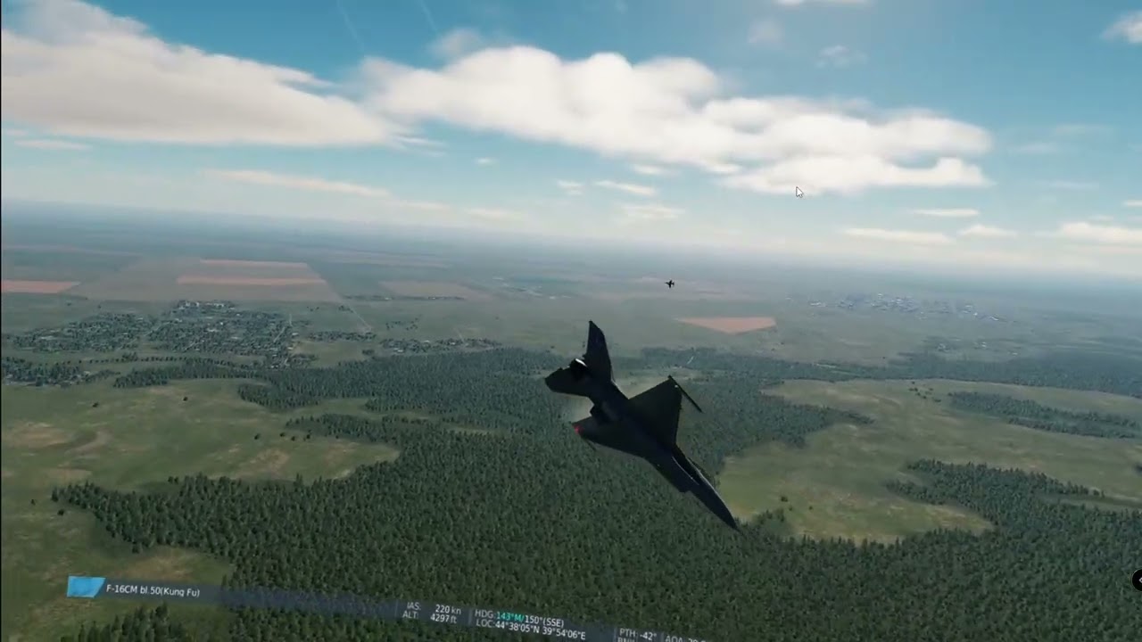 F-16 DCS / BFM = f-16 vs F-18