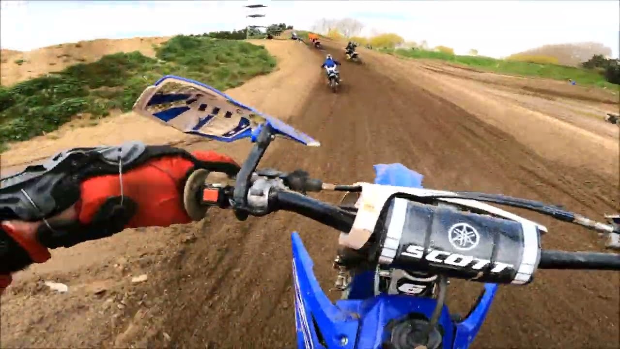 Noob riding round Mildenhall Mx Yz125