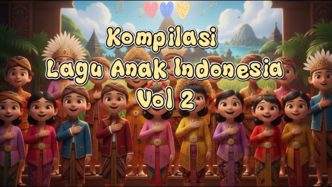 KOMPILASI LAGU ANAK INDONESIA VOL 2 | MiawAug-Motion