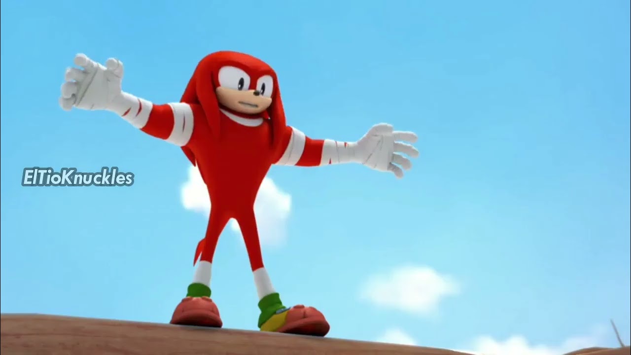 Knuckles es un CSM 🥶 | Sonic Boom MOMENTOS XD