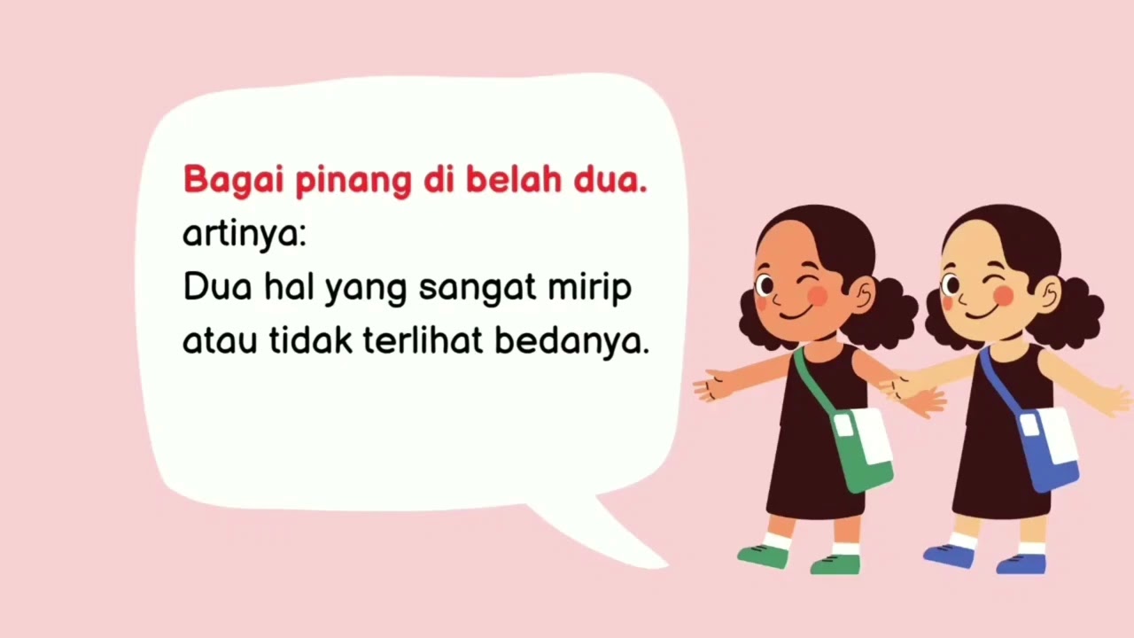 MATERI PERIBAHASA KELAS 2 SD/MI  ||  BAB 6 SEMESTER 2