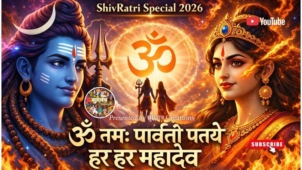 ॐ नमोः पार्वती पतये हर हर महादेव | ShivRatri Special 2026 | @SurMantraCreations  #shivratri #shiv