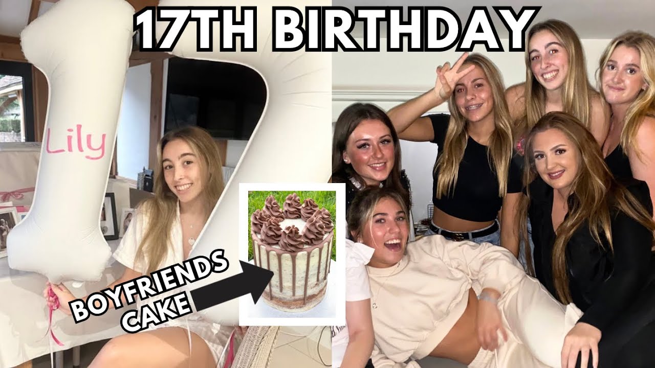 My 17th Birthday | vlog | boyfriends surprise cake | bts