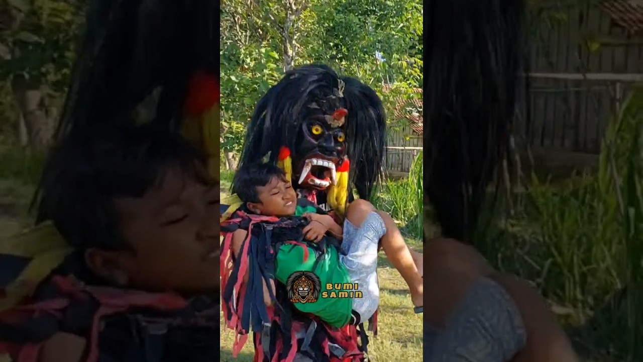 Barongan ngamuk ngejar orang #shorts #baronganblora