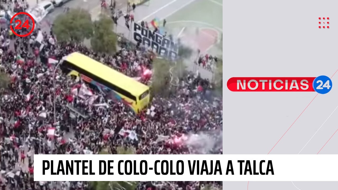 Plantel de Colo Colo llega a Talca para enfrentar este miércoles a la Universidad de Concepción
