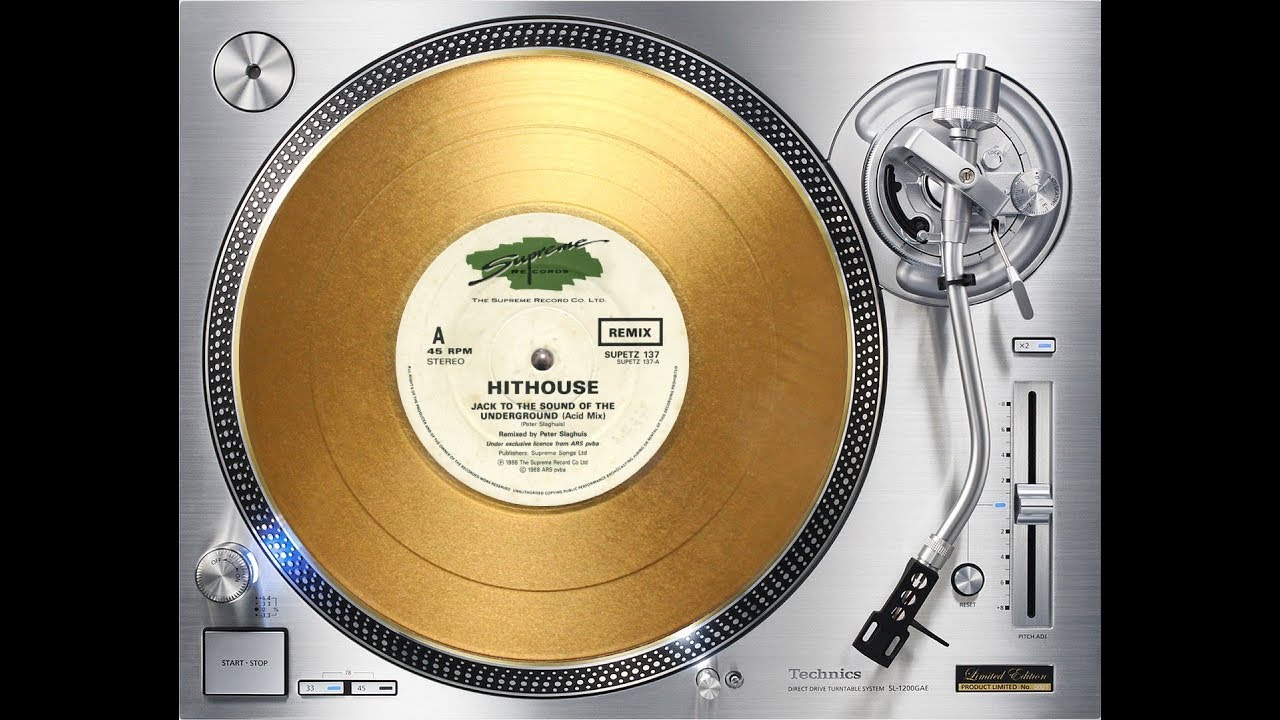 HITHOUSE - JACK TO THE SOUND OF THE UNDERGROUND (ACID MIX) (℗1988 / &copy;2019)