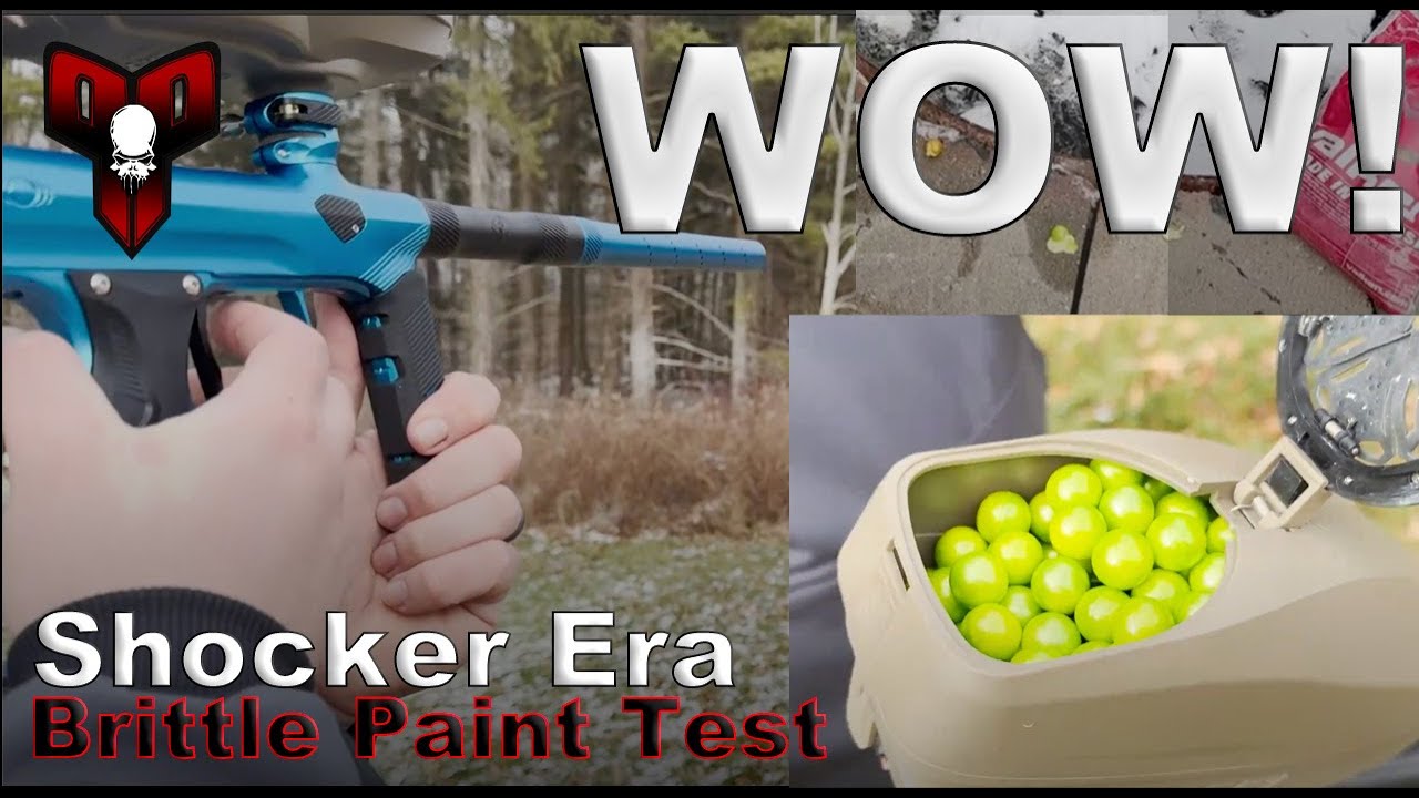 Shocker Era Brittle Paint Test // WOW!