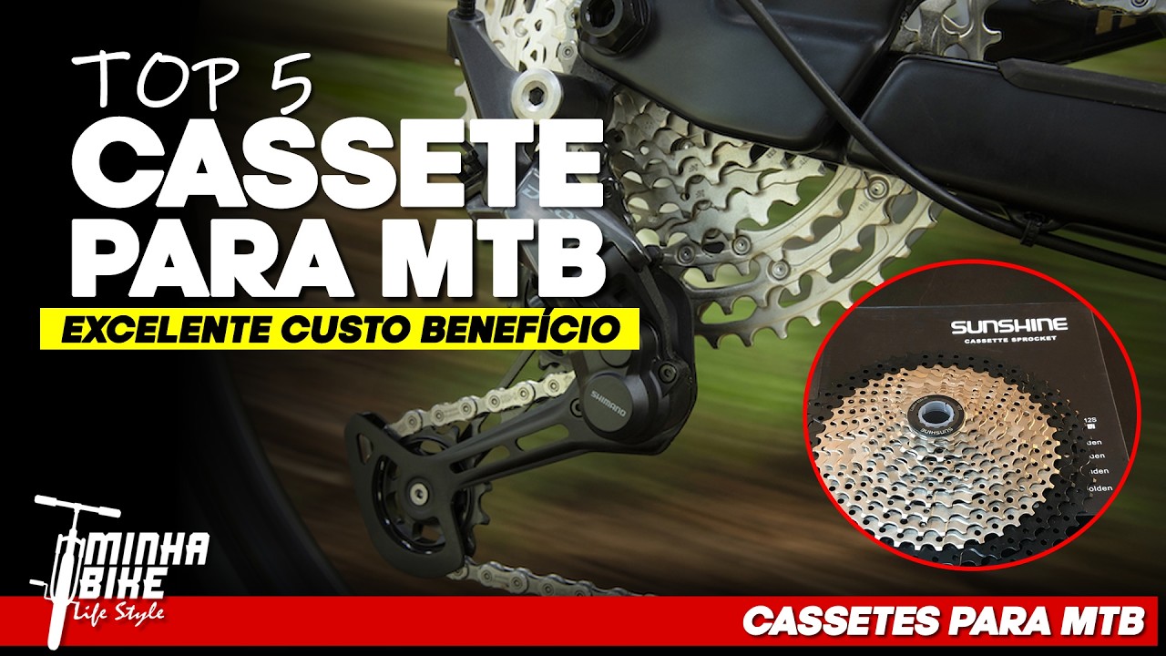 CASSETE PARA MTB 12V | OS 5 MELHORES QUE JÁ TESTAMOS - Minha Bike Life Style