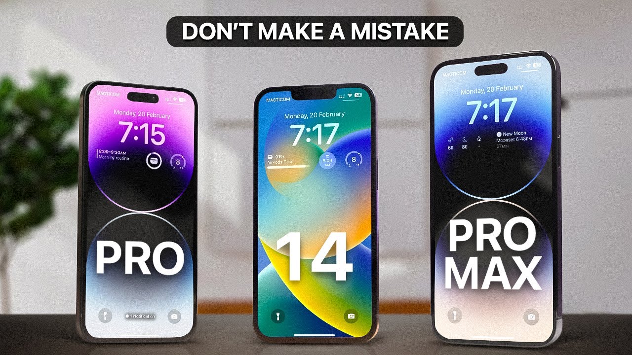 iPhone 14 против iPhone 14 Pro против iPhone 14 Pro Max &mdash; долгосрочное сравнение