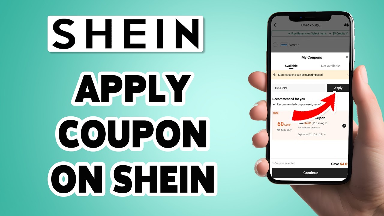 How To Apply Coupon On Shein 2026 | Add & Use Discount Promo Codes In Shein Account | Shein App