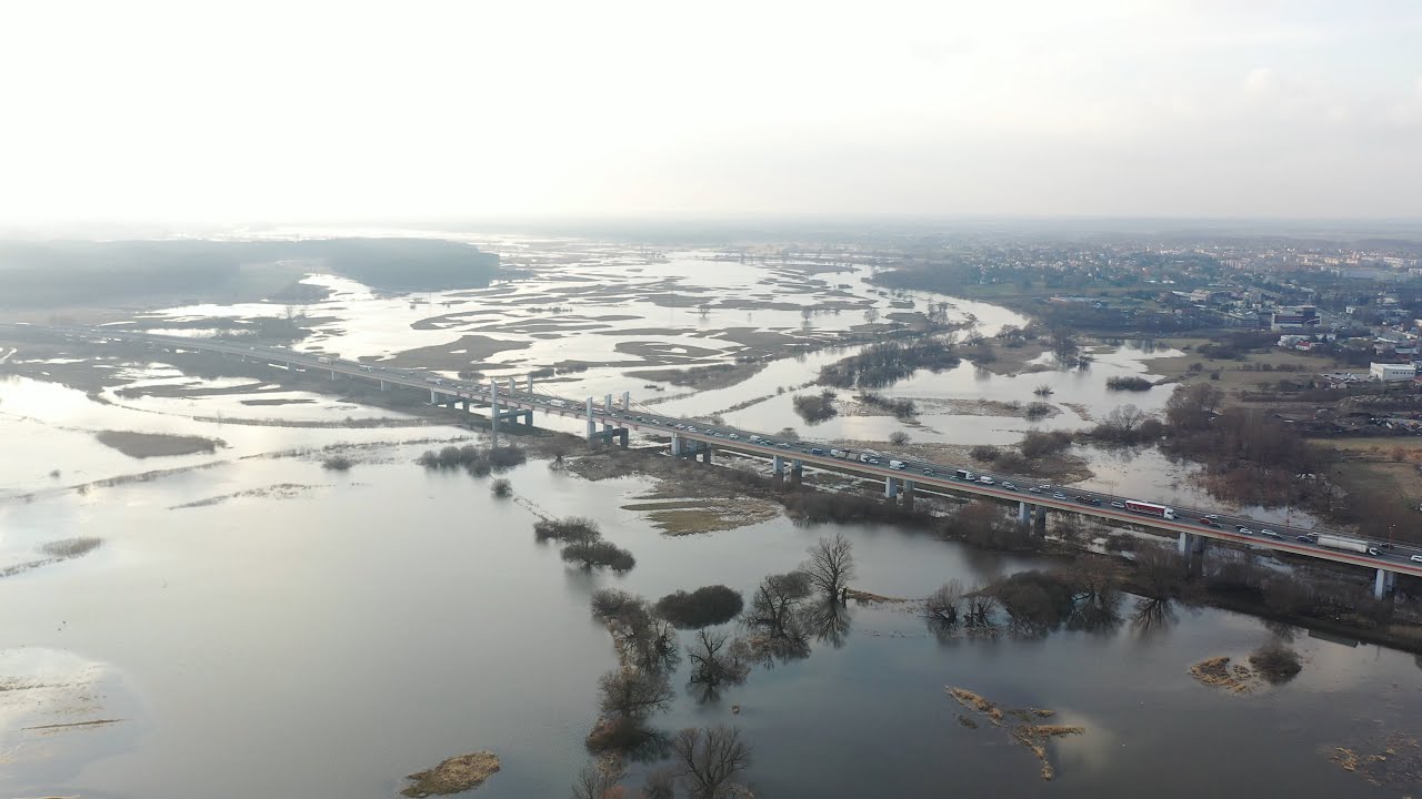 Zobaczcie ja wylała Warta. Zdjęcia z lotu ptaka. Tylko u nas
