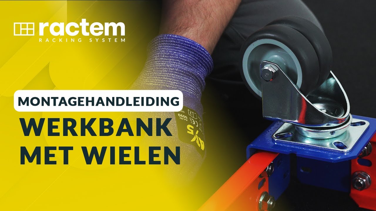 Montage-instructies Werkbank Op Wielen