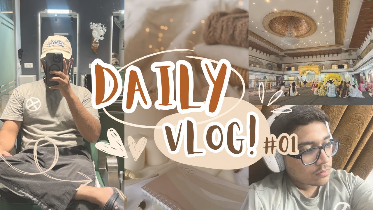 “What I Did Just 2 Days Before My Flight | Daily Vlog #01”😍