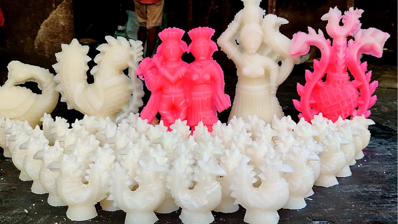 Candy Making In India | Sugar Candy Sweet Recipe | పంచదార చిలకలు | Indian Sweets Making Videos 2020