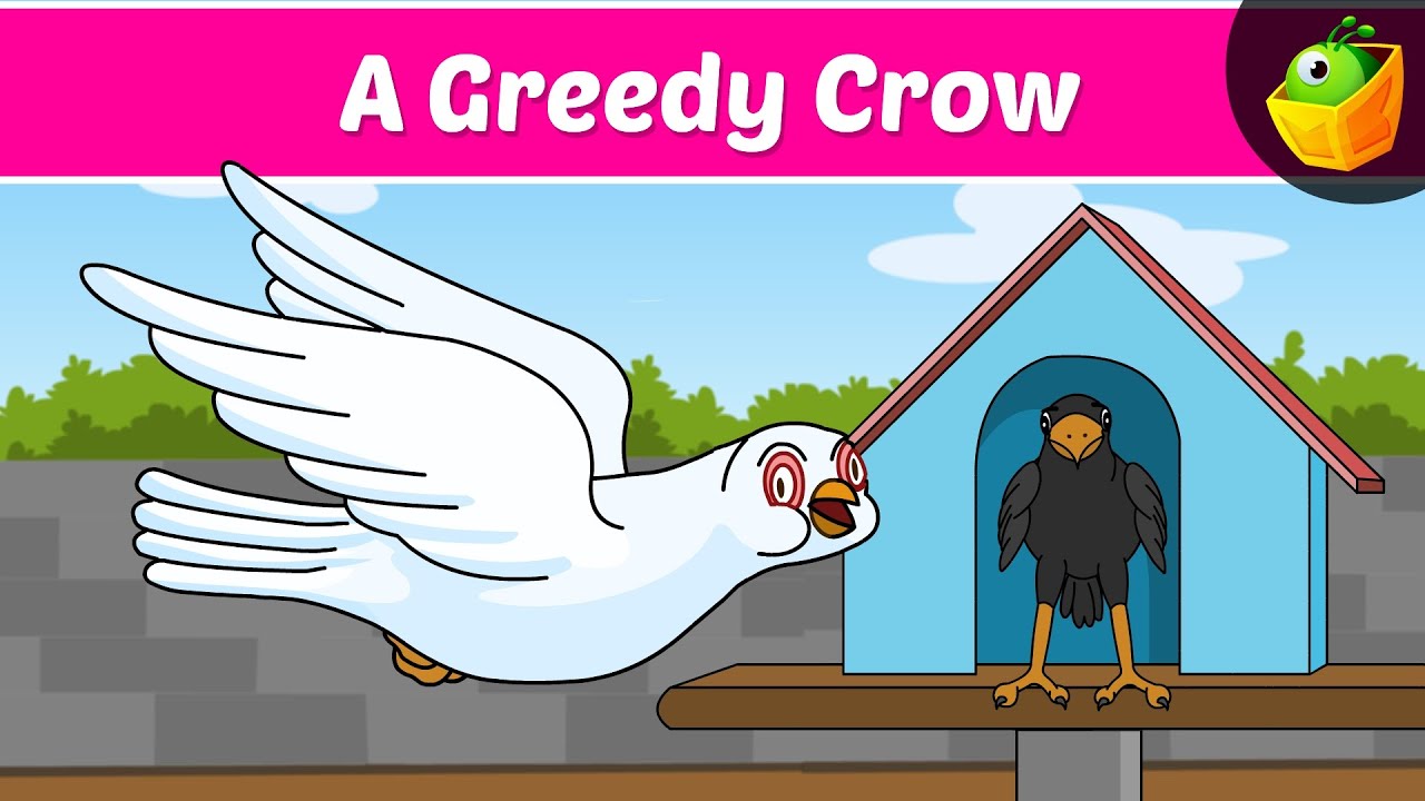 The Greedy Crow - Jataka Tales