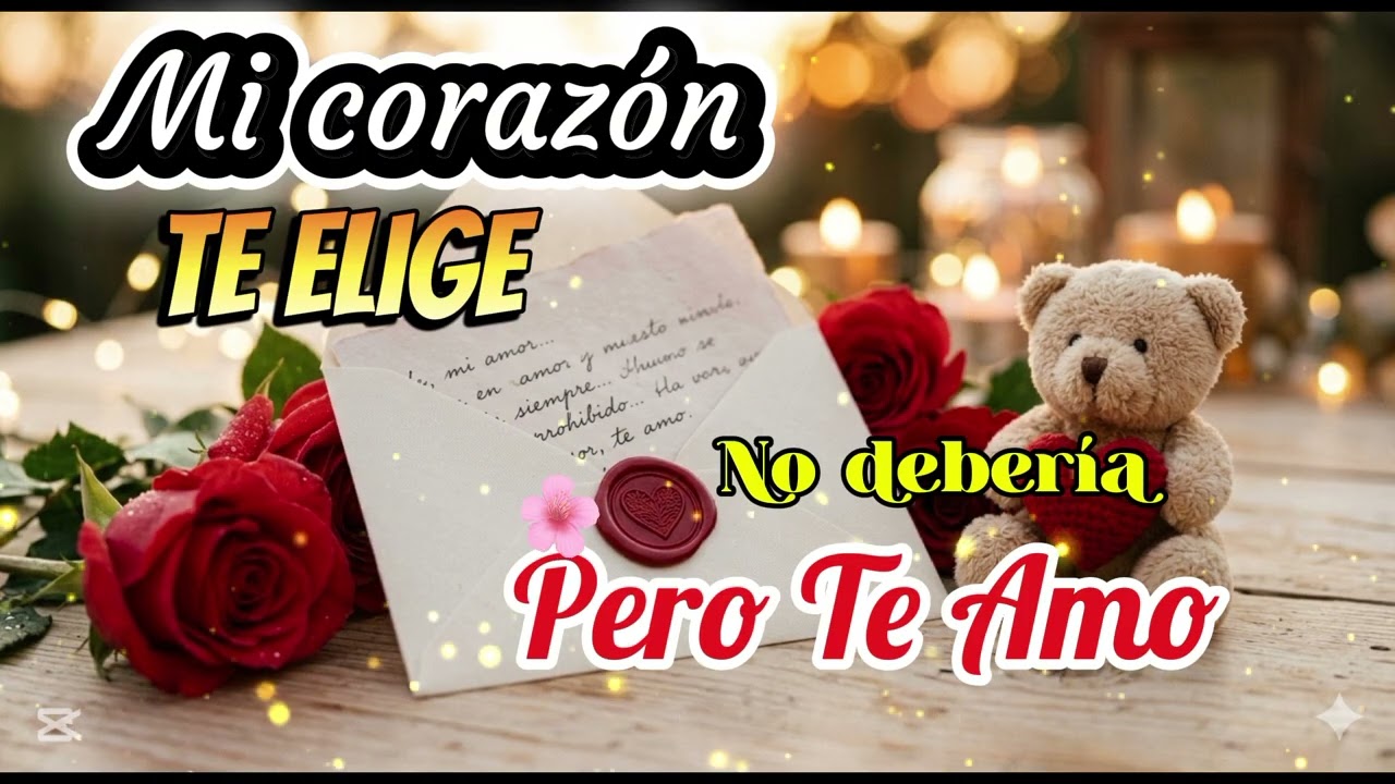 💌 Amor Prohibido&hellip; pero mi coraz&oacute;n ❤️ no sabe dejarte ir | Carta # 6