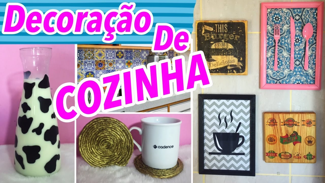 KIT DE DECORAÇÃO PARA COZINHA GASTANDO POUCO #3 😍🍴
