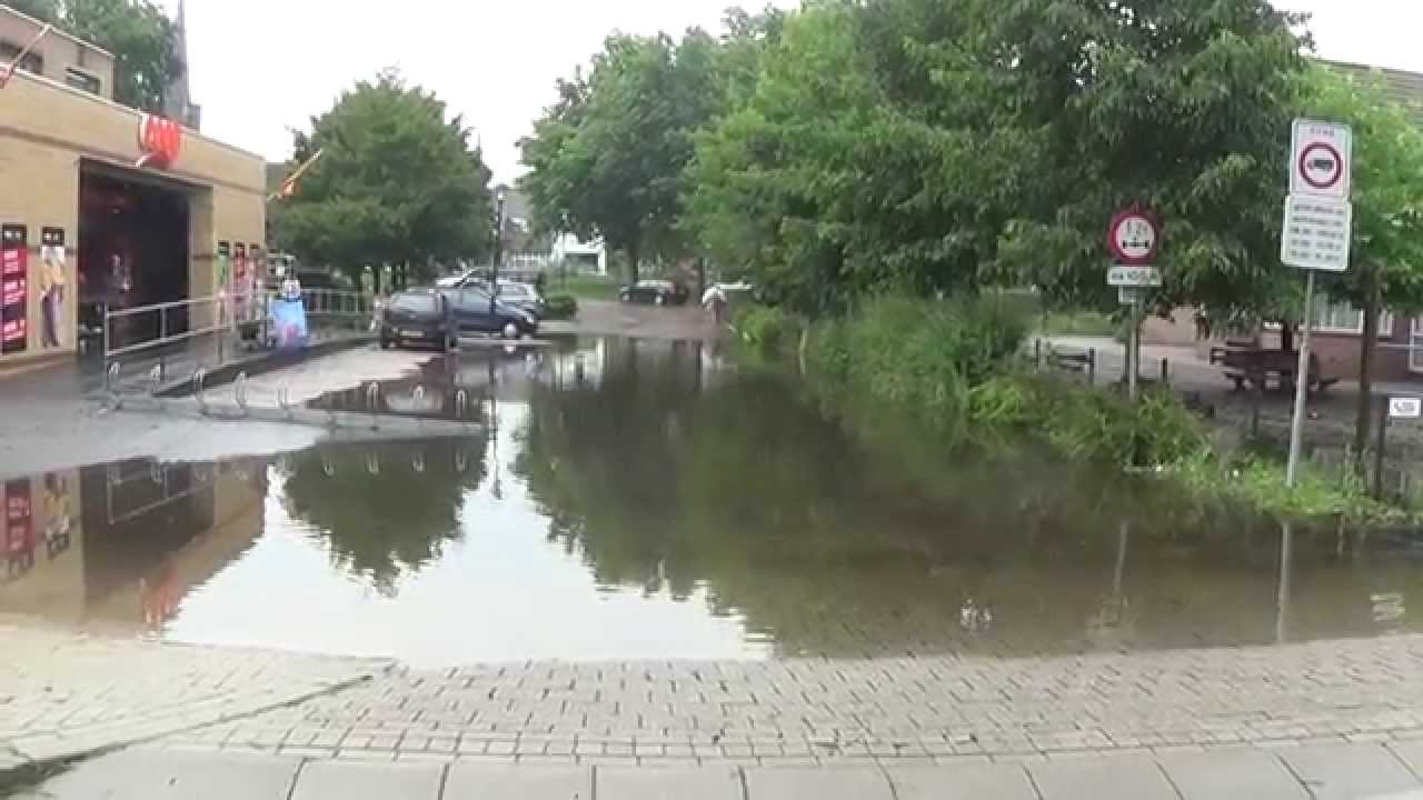 Wateroverlast Kockengen 28 07 2014