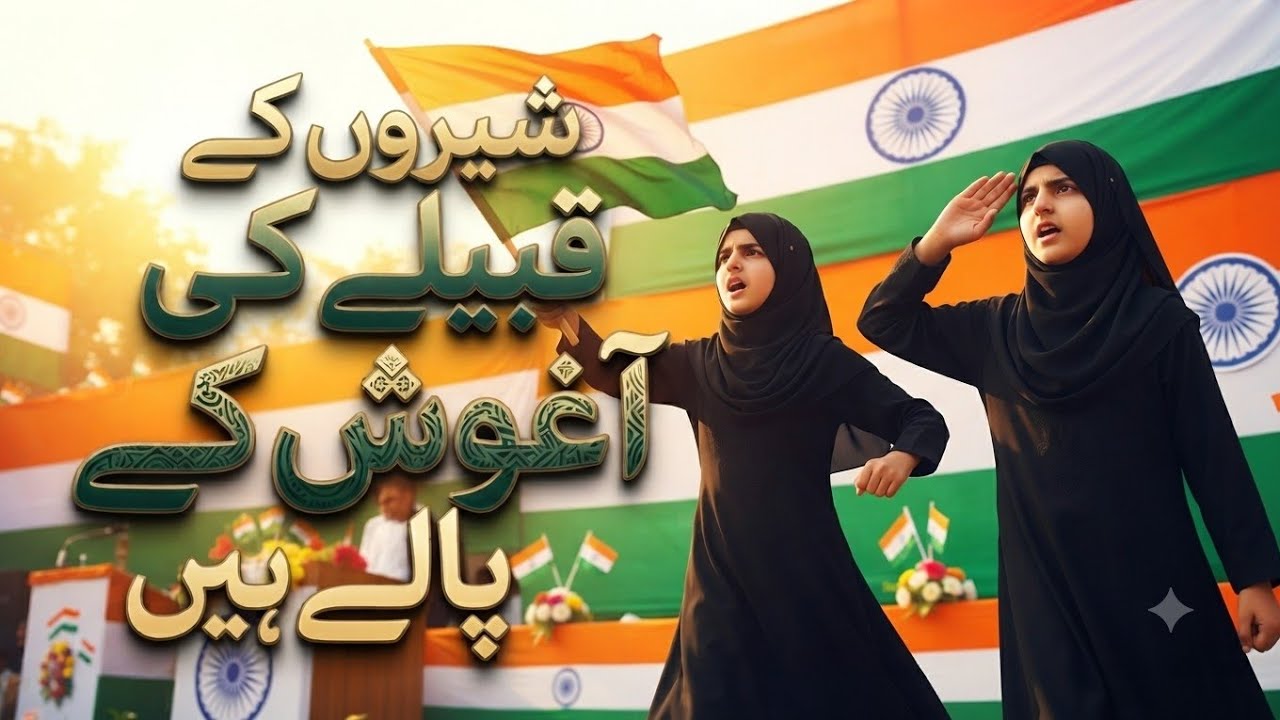 sheron ke kabile ki naat likhi hui || nazam || performance || aagosh || song || lyrics || action || 