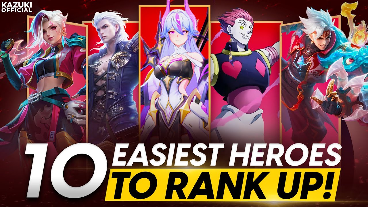 10 EASIEST Heroes to RANK UP Faster!
