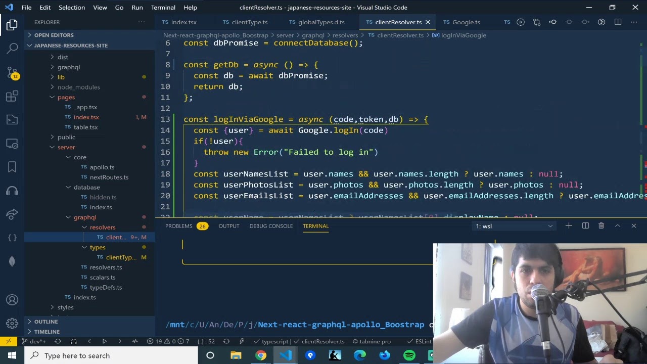 Building Japanese Resource Guide Application with Next.js,Jest.js,GraphQl,Typescript, MongoDB part11