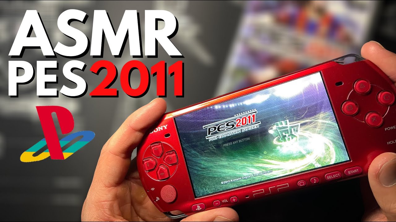 ASMR | Геймплей Sony PSP Pro Evolution Soccer 2011! 🕹️