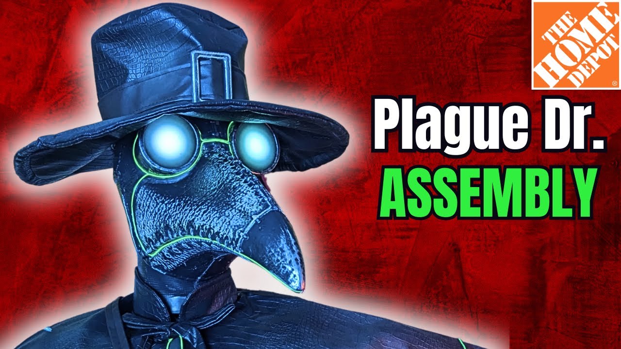 Plague Doctor Animatronic Assembly Home Depot 2024