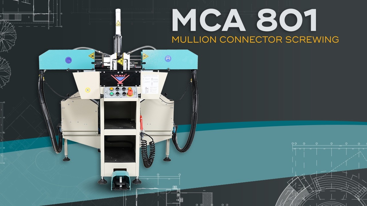 MCA 801 - Automatic Mullion Connector Assembly Machine