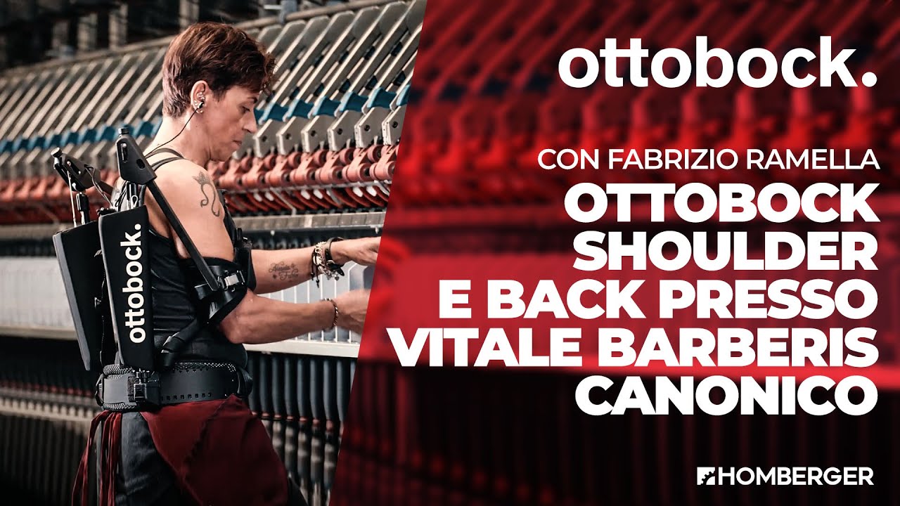 Esoscheletro Ottobock Shoulder e Back presso Vitale Barberis Canonico by Homberger Spa