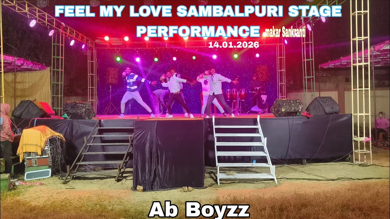 Feel My Love !! Stage Dance Performance !! Umakant barik !! Remix Sambalpuri Dance Video 