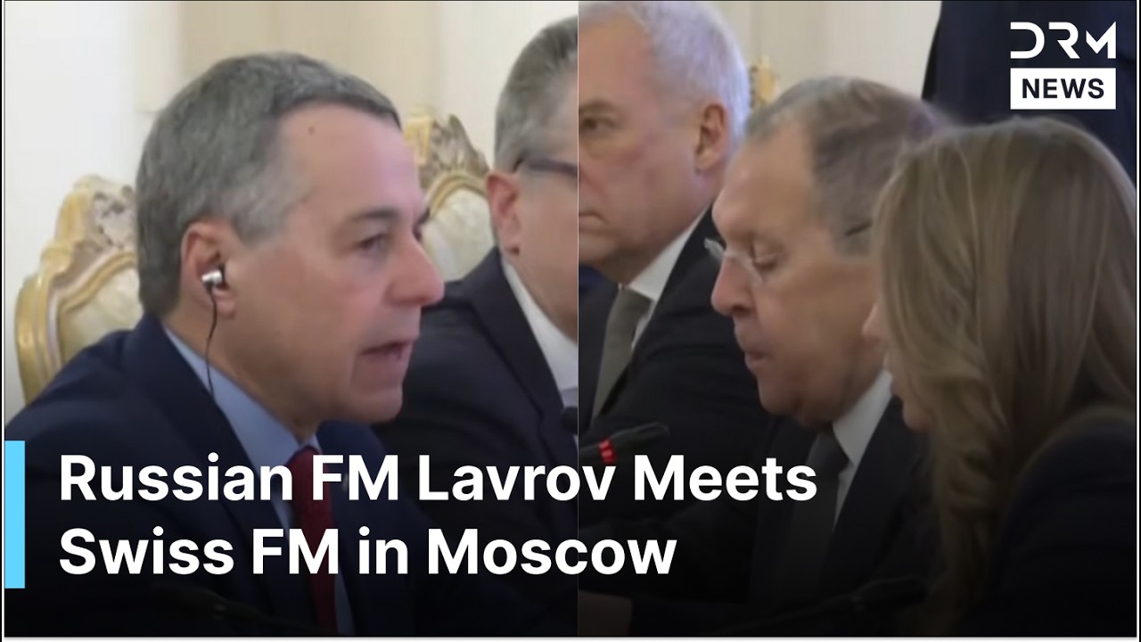 FULL MEETING: Russian FM Lavrov Hosts Swiss FM Cassis to Discuss Security and Mediation | AC1G