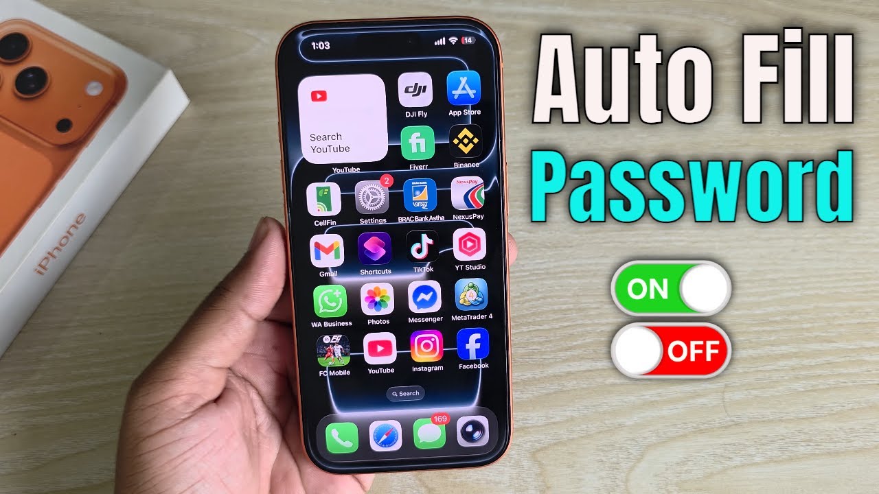 iPhone 17 Pro/Pro Max: отключить автозаполнение пароля iPhone