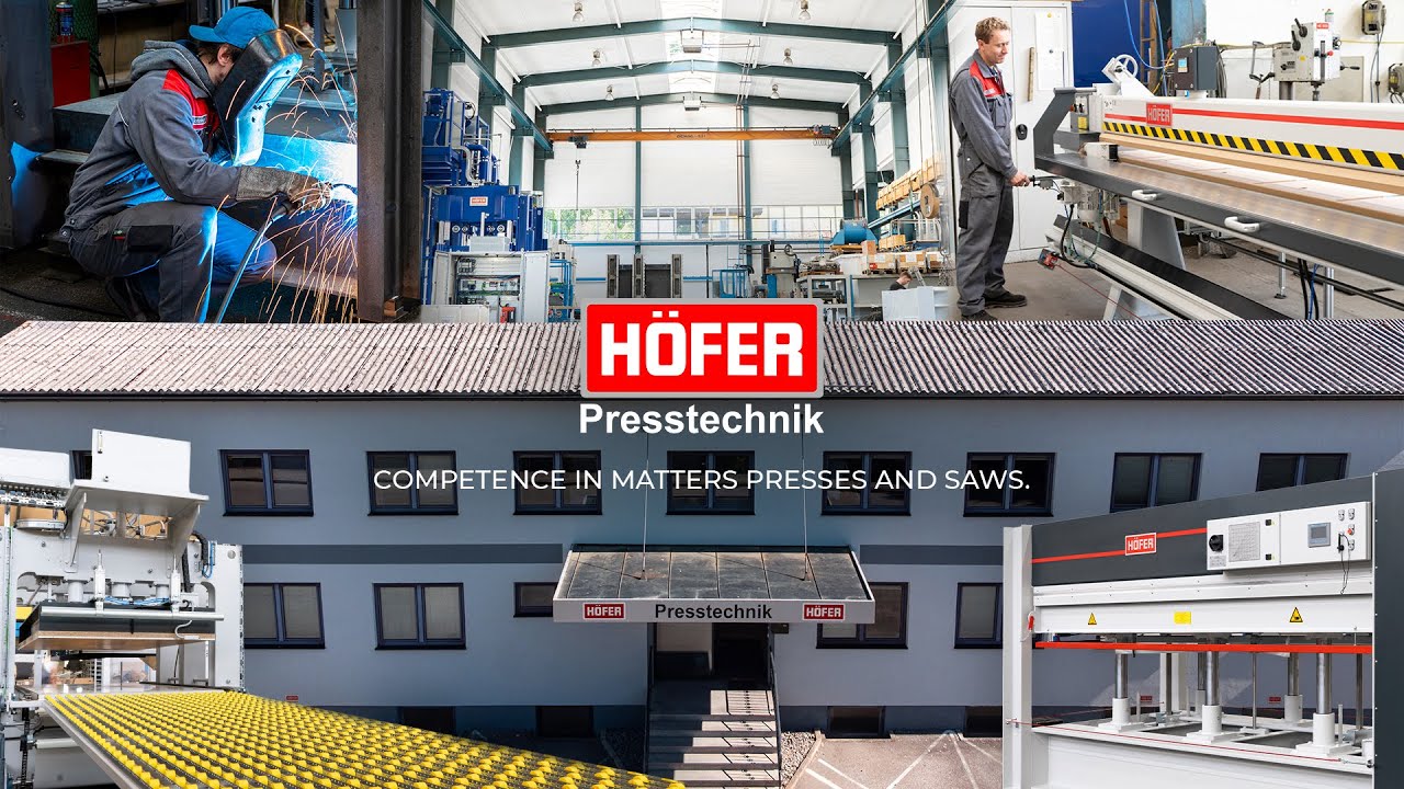 H&ouml;fer Presstechnics - Competence in matters Presses and Saws