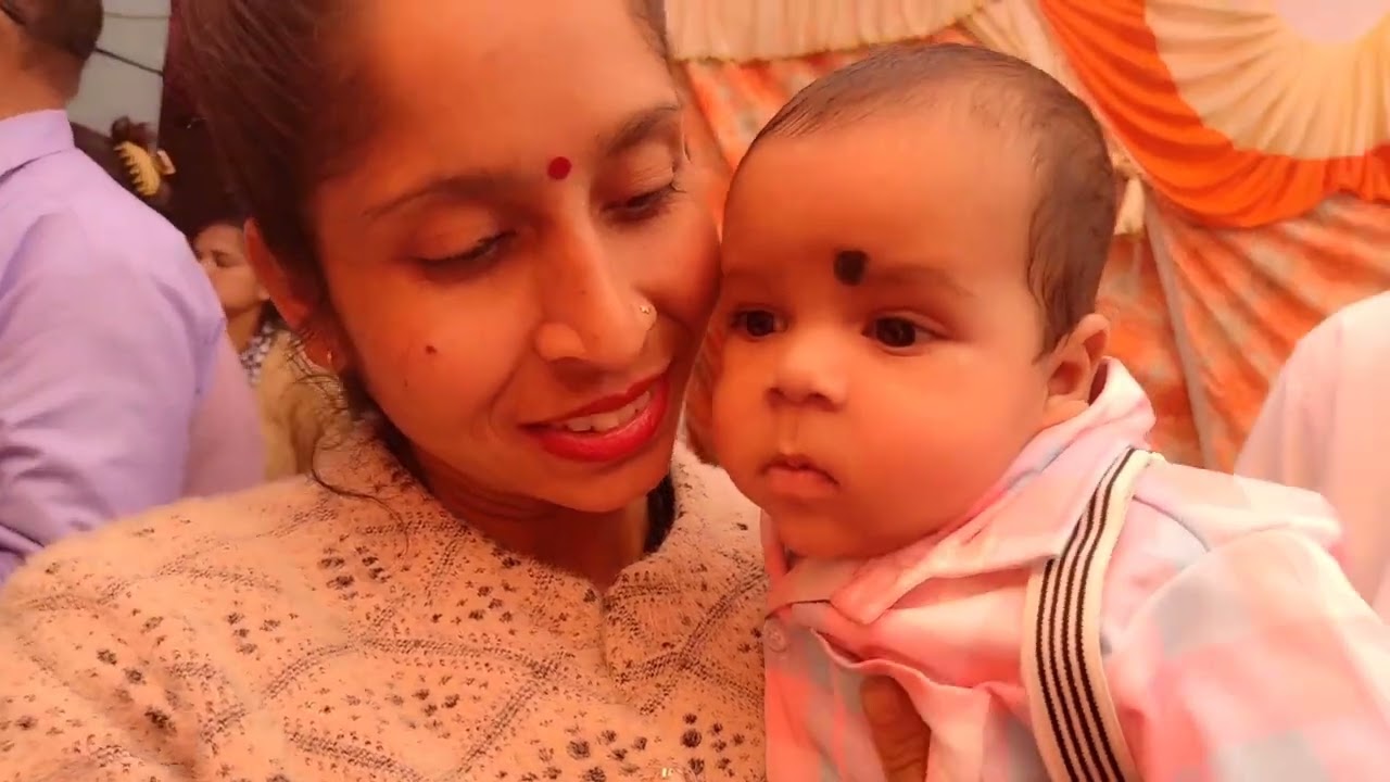 हमारी पोती का नामकरण..||@Savita_Chauhan_  #1million #nature #function 
