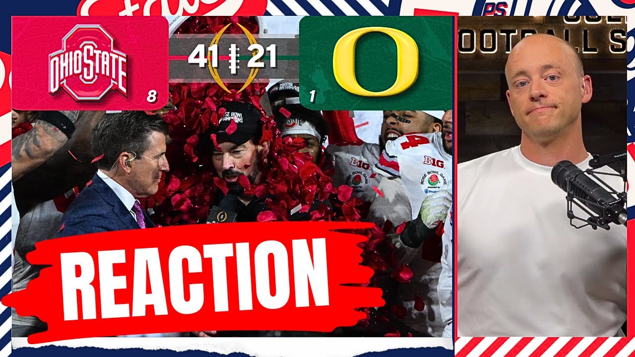 Ohio State Dominates Oregon - Josh Pate Playoff Reaction