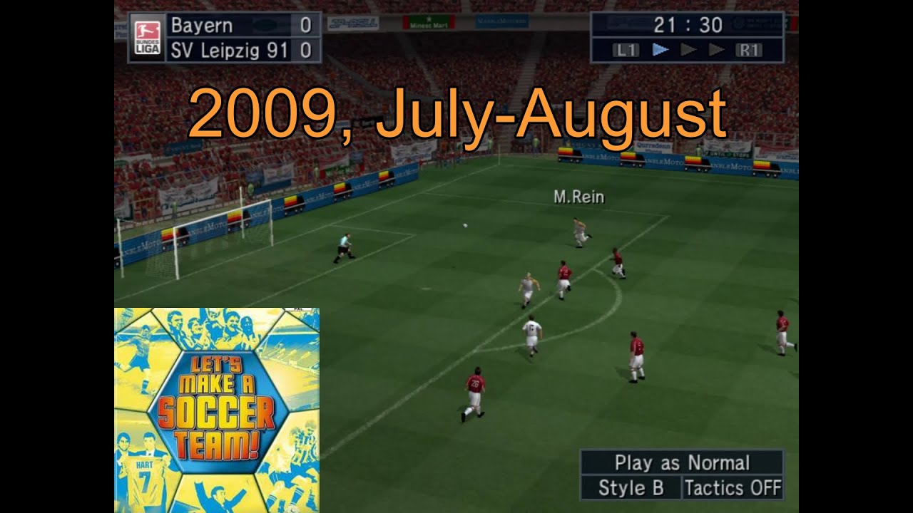 Let's Make a Soccer Team part 20: Season 4, Bundesliga debut!