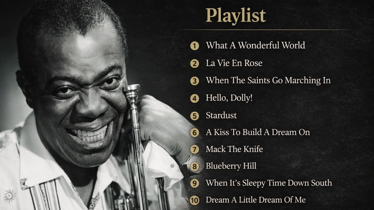 Louis Armstrong: The Ultimate Jazz & Soul Classics 50s 60s 70s🎺