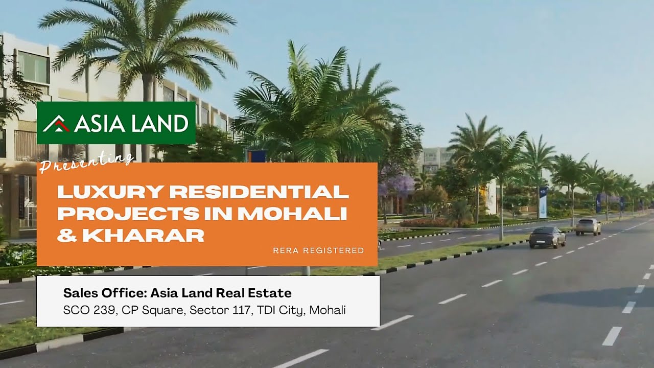 Luxury Residential Projects on Airport Road Mohali