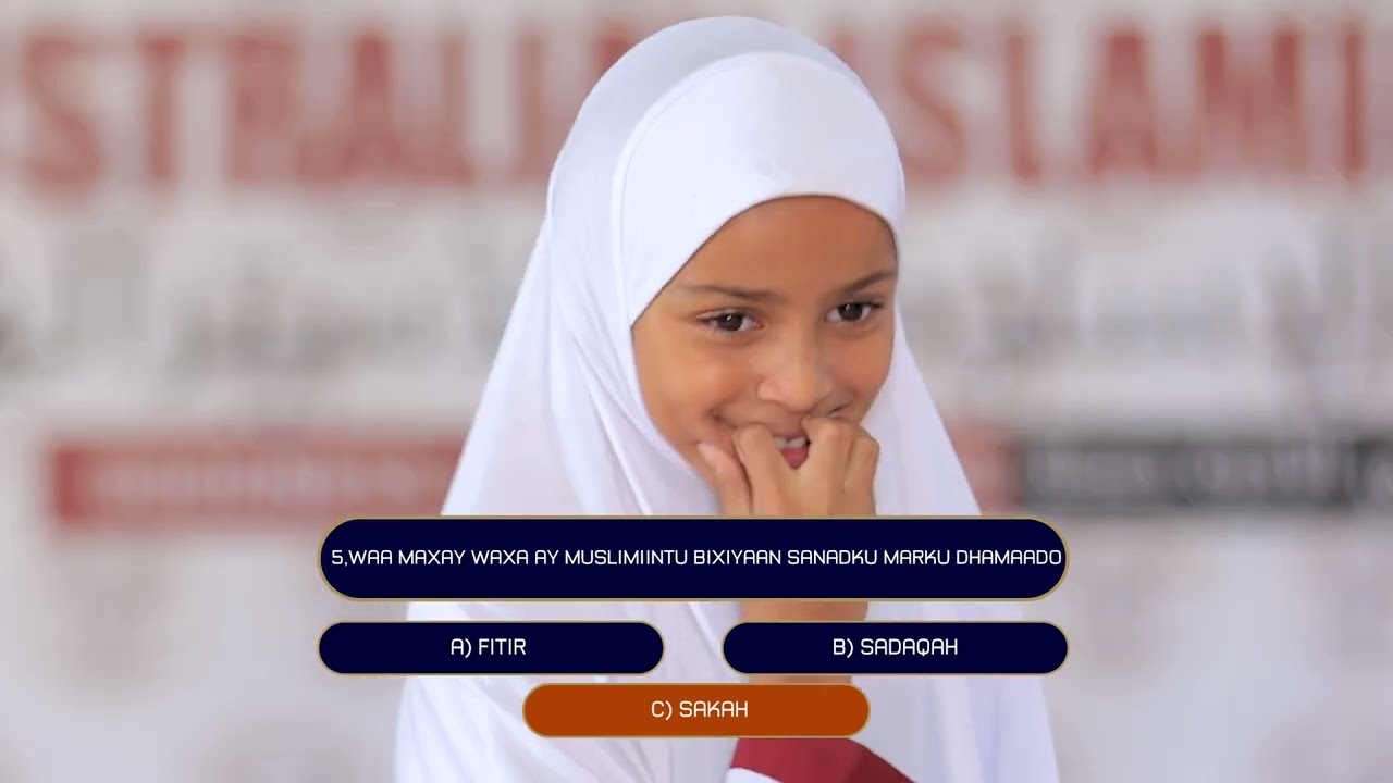 Barnaamijka Tallaabso Oo Garo Su'aasha
