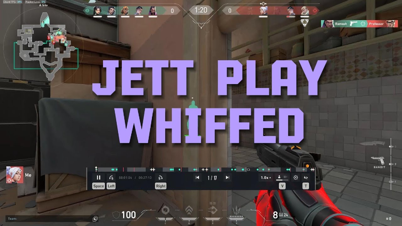 Valorant || Jett gameplay || ⁨@CheckmateAura⁩