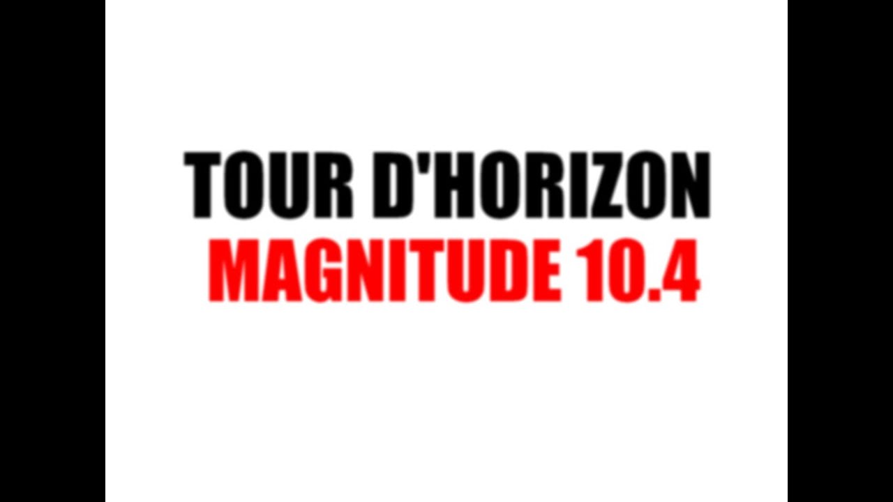 SK REFLET PROD  - MAGNITUDE 10.4 (feat Doliziana Debordo , Chouchou salvador, Dj matador)