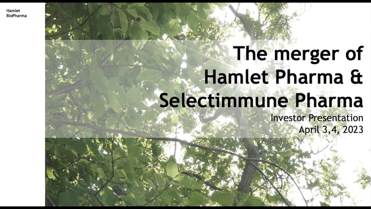 230404 hamlet bio pharma investerarpresentation