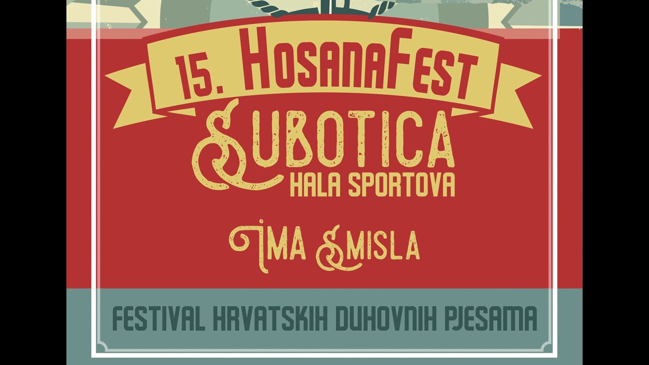 HosanaFest 2020 - uzivo (XV. festival)